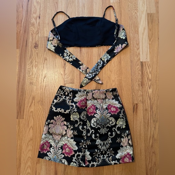 Floral Two-Piece Set - Picture 2 of 2